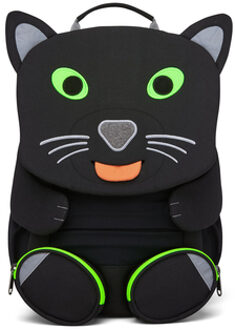 Affenzahn Large Friend Backpack black panther Kindertas Zwart - H 31 x B 20 x D 12
