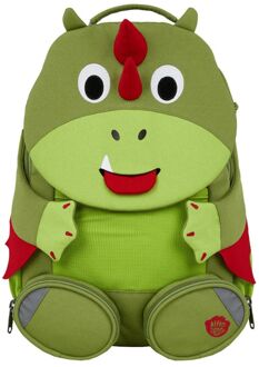 Affenzahn Large Friend Backpack dragon schooltas kind Multicolor - H 36 x B 29.5 x D 18 cm