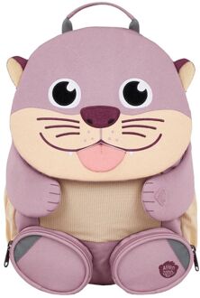 Affenzahn Large Friend Backpack otter schooltas kind Multicolor - H 36 x B 29.5 x D 18 cm