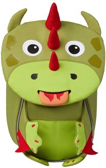 Affenzahn Small Friend Backpack dragon Kindertas Groen - H 25 x B 17 x D 11