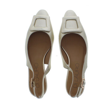 Affia-1 slingback gesp | dames | maat: | leer Goud - 38