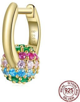 Afile Originele Otle Klem Enkele Sterling Zilveren S925 Oorbellen Kleur Zirkoon Oor Nail Snake Meisje Oorbellen Combinatie