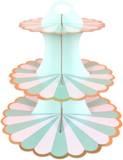 Afneembare Cake Stand Europese Stijl 3 Tier Gebak Cupcake Fruitschaal Serveren Dessert Houder Wedding Party Home Decor