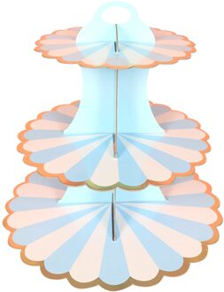 Afneembare Cake Stand Europese Stijl 3 Tier Gebak Cupcake Fruitschaal Serveren Dessert Houder Wedding Party Home Decor