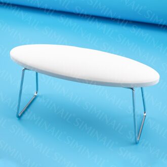 Afneembare Dark Red Microfiber Lederen Hand Kussen Rest Manicure Tafel Hand Kussen Kussen Houder Armleuningen Nail Art Stand Desk wit