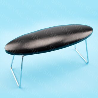 Afneembare Dark Red Microfiber Lederen Hand Kussen Rest Manicure Tafel Hand Kussen Kussen Houder Armleuningen Nail Art Stand Desk zwart