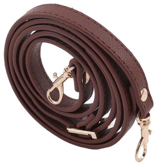 Afneembare Handvat Vervanging Zakken Riem Vrouwen Meisjes Lederen Schoudertas Onderdelen Accessoires Gesp Riemen Kerstcadeau licht Coffe goud