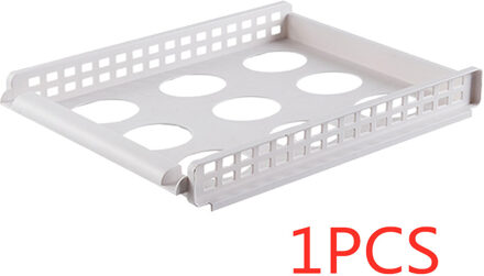 Afneembare kleding organizer kledingkast partitie board rack lade kleding opbergdoos slaapkamer multi-layer stapelbaar opbergrek 1stk (S 24x32x4cm)