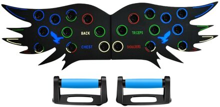 Afneembare Multifunctionele Push-Up Board Thuis Borst Oefening Multifunctionele Training Board Push-Up Fitness Board