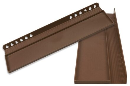 Afneembare Schildersezel Lade Plank Voor Metalen Schildersezel Plastic Vervanging Schets Rack Opbergvak Voor Kunstenaars Schilderen Gereedschap Kunst Levert JQOS0217-BR