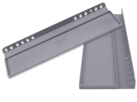 Afneembare Schildersezel Lade Plank Voor Metalen Schildersezel Plastic Vervanging Schets Rack Opbergvak Voor Kunstenaars Schilderen Gereedschap Kunst Levert JQOS0217-grijs