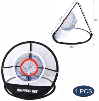 Afneembare Sport Praktijk Golf Netto 2M 3M Pop Up Raken Kooi Batting Raken Chippen Tent Tool Tuin Apparatuur ronde zwart