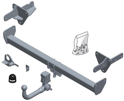 Afneembare trekhaak, BMU kogel