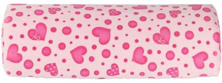 Afneembare Wasbare Hand Arm Rest Kussen Nail Art Zachte Spons Kussen Manicure roze