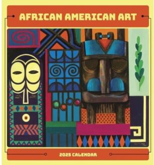 African American Art 2025 Wall Calendar - Pomegranate