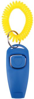 Africhtingsmiddel Fluitje Hond Producten Clicker Hond Guide Tool Trainer Hulp Voor Huishoudelijke Dier Honden Accessoires blauw