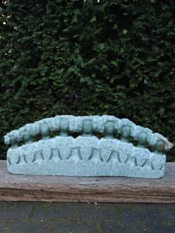 Afrikaans tuinbeeld Team 9 persons, 90 cm