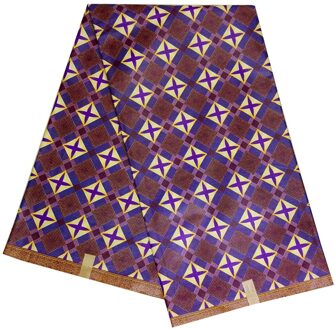 Afrikaanse Dashiki Kleding Gegarandeerd Echte Wax Katoen Modieuze Patroon Echte Wax 6 Yards