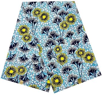 Afrikaanse Dragen Ankara Stijl Super Echte Wax Print Stoffen Voor Trouwjurk Lendendoek Wax Batik 6 Yard Katoen Pagne Afrikaanse