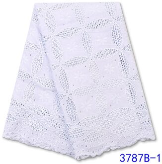 Afrikaanse Katoen Kant Stof Droge Kant Zwitserse Voile Kant In Zwitserland Nigeriaanse Kant Stoffen YA3787B-4 afbeelding 1