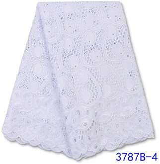 Afrikaanse Katoen Kant Stof Droge Kant Zwitserse Voile Kant In Zwitserland Nigeriaanse Kant Stoffen YA3787B-4 afbeelding 4