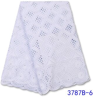 Afrikaanse Katoen Kant Stof Droge Kant Zwitserse Voile Kant In Zwitserland Nigeriaanse Kant Stoffen YA3787B-4 afbeelding 6