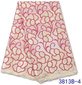 Afrikaanse Katoen Kant Stof Kant Zwitserse Voile Kant Materiaal In Zwitserland Borduren Voor Jurk Naaien YA3813B-2 afbeelding 4