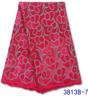 Afrikaanse Katoen Kant Stof Kant Zwitserse Voile Kant Materiaal In Zwitserland Borduren Voor Jurk Naaien YA3813B-2 afbeelding 7