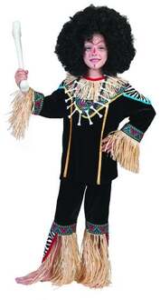 Afrikaanse outfit jongen Zwart, Multikleur - Print