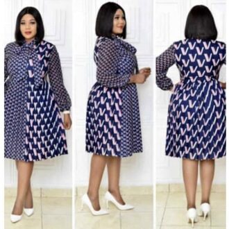 Afrikaanse Print Jurken Voor Vrouwen Jurk Dashiki Patchwork Geplooide Afrikaanse Kleding Plus Size Afrika Kleding Kerst Gewaad Licht Groen / XXL