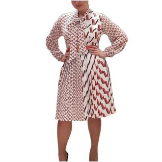 Afrikaanse Print Jurken Voor Vrouwen Jurk Dashiki Patchwork Geplooide Afrikaanse Kleding Plus Size Afrika Kleding Kerst Gewaad wit / XL