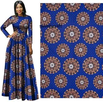 Afrikaanse Stof Wax Nederland Pagne Holland Naaien Feestjurk Tas 100% Polyester Ankara Doek 6 Yards