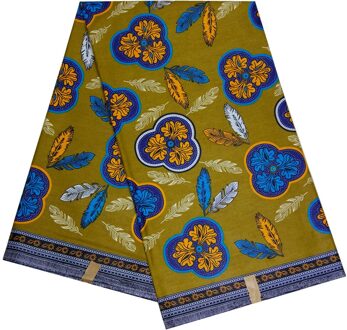 Afrikaanse Stoffen Voor Vrouwen Jurk Nigeriaanse Stof 6Yards Afrikaanse Echte Wax