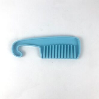 Afro Haar Kam Resin Mold Voor Lange Dikke Curly Diy Kappers Styling Tool Haar Pick Siliconen Mallen Verjaardagen Haar Kam