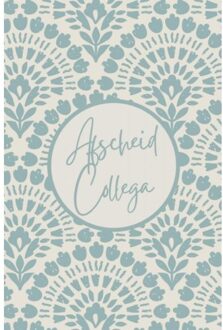 Afscheid Collega - Ook Geschikt Als Pensioen Cadeau - Gold Arts Books