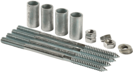 Afstandhouders Hekwerk Black