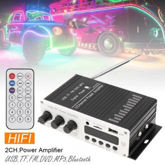Afstandsbediening 2CH Hi-Fi Car Audio High Power Versterker Fm Radio Speler Ondersteuning Sd/Usb Voor Auto Motorfiets