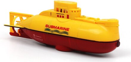 Afstandsbediening Boot Mini Rc Submarine Waterdichte Duiken Speelgoed Simulatie Model Cadeau Voor Kinderen Jongens Meisjes geel