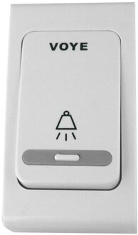 Afstandsbediening Draadloze Deurbel met 38 Tunes Led-indicatielampje