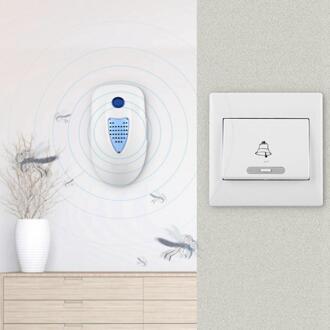 Afstandsbediening Elektronische Ac Draadloze Muziek Deurbel Met Zender Ons 110-240V Home Security Deurbel Waterdicht