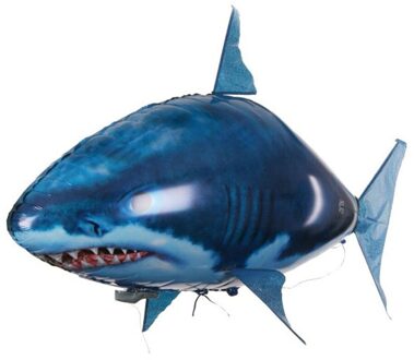 Afstandsbediening Haai Speelgoed Air Zwemmen Vis Infrarood Rc Air Ballonnen Opblaasbare Rc Vliegende Vliegtuig Kinderen Speelgoed