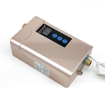 Afstandsbediening Instant Boiler Huishoudelijke Mini Kleine Frequentie Conversie Constante Temperatuur Elektrische Water Kraan goud