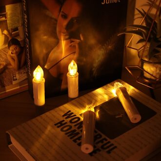 Afstandsbediening Kaars Licht Led Kaarsen Kerstboom Decoratie Licht Voor Thuis Party Christmas Xmas Nieuwjaar Voor Thuis