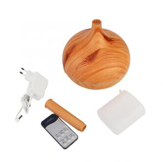 Afstandsbediening Mini Timing Luchtbevochtiger Luchtreiniger Verstuiver met Led-verlichting EU plug