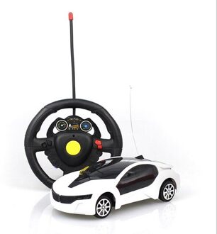 Afstandsbediening Rc Racing Auto Speelgoed Auto Model Voor Kinderen Jongen Christmas Classic Educatief Monteren Speelgoed wit