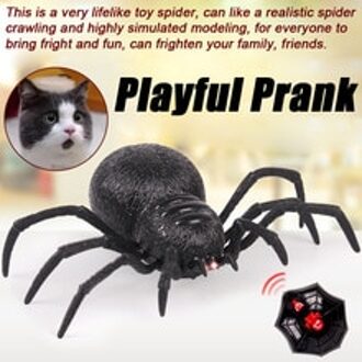 Afstandsbediening Spider Scary Wolf Spider Robot Realistische Prank Speelgoed