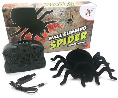 Afstandsbediening Spider Scary Wolf Spider Robot Realistische Speelgoed Halloween