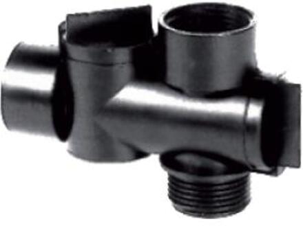Aftakkraan met 2 regelkranen - Aftakkraan 1/2"