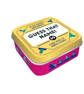 After Dinner Amusements: Guess That Name! - After Dinner Amusements - Chronicle Books