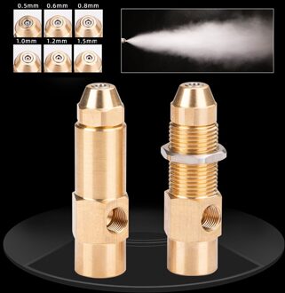 Afval Oliebrander Nozzle Fuel Brander Gasbrander Mondstuk Lucht Verneveling Nozzle Vulpistool Tool Sproeier 0.5mm